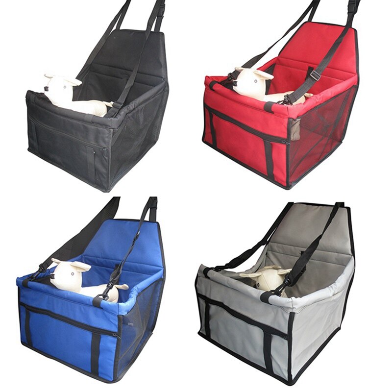 Pet In-car Booster Dog Bed Car Front Seat Cover Pet Carriers Mesh Bags Caring Cat Basket Waterproof Pets Travel Mat